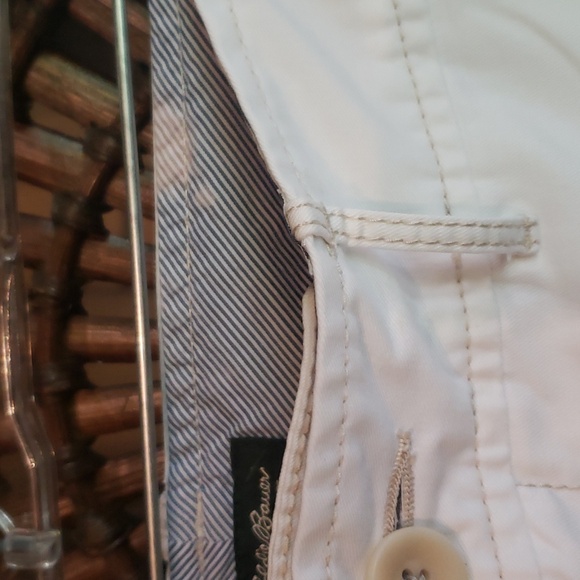 EDDIE BAUER Vashon Fit - White Capri Jeans - Size 14 - Picture 12 of 12